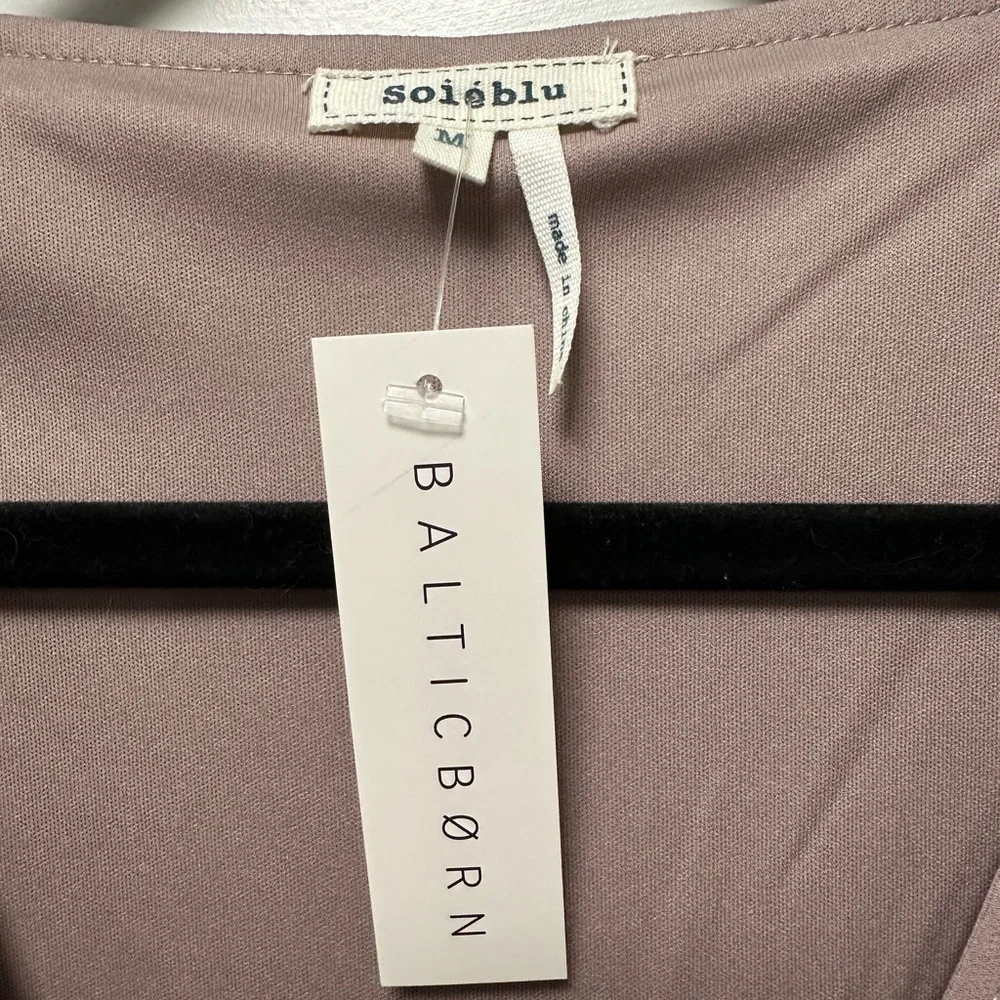 Baltic Born Mauve/Dusty Lilac Wrap Dress - Picture 4 of 4